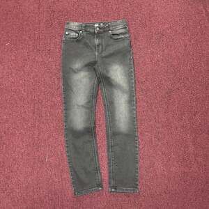 Evolution in Design Boys Washed Black Rip and Repair Distressed Skinny Jeans